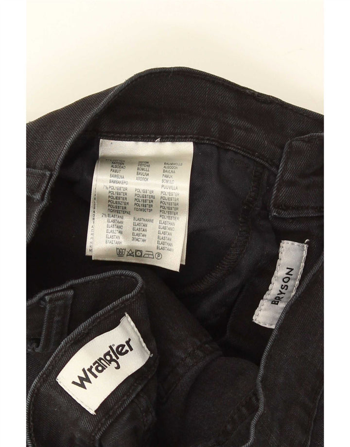 Женские джинсы Wrangler Bryson Slim W29 L32, черный хлопок