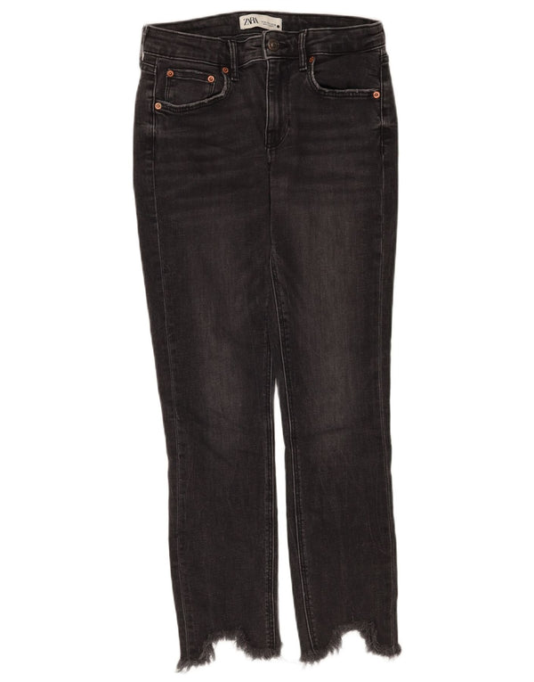 Женские узкие джинсы Zara EU 36 XS W26 L26, черные