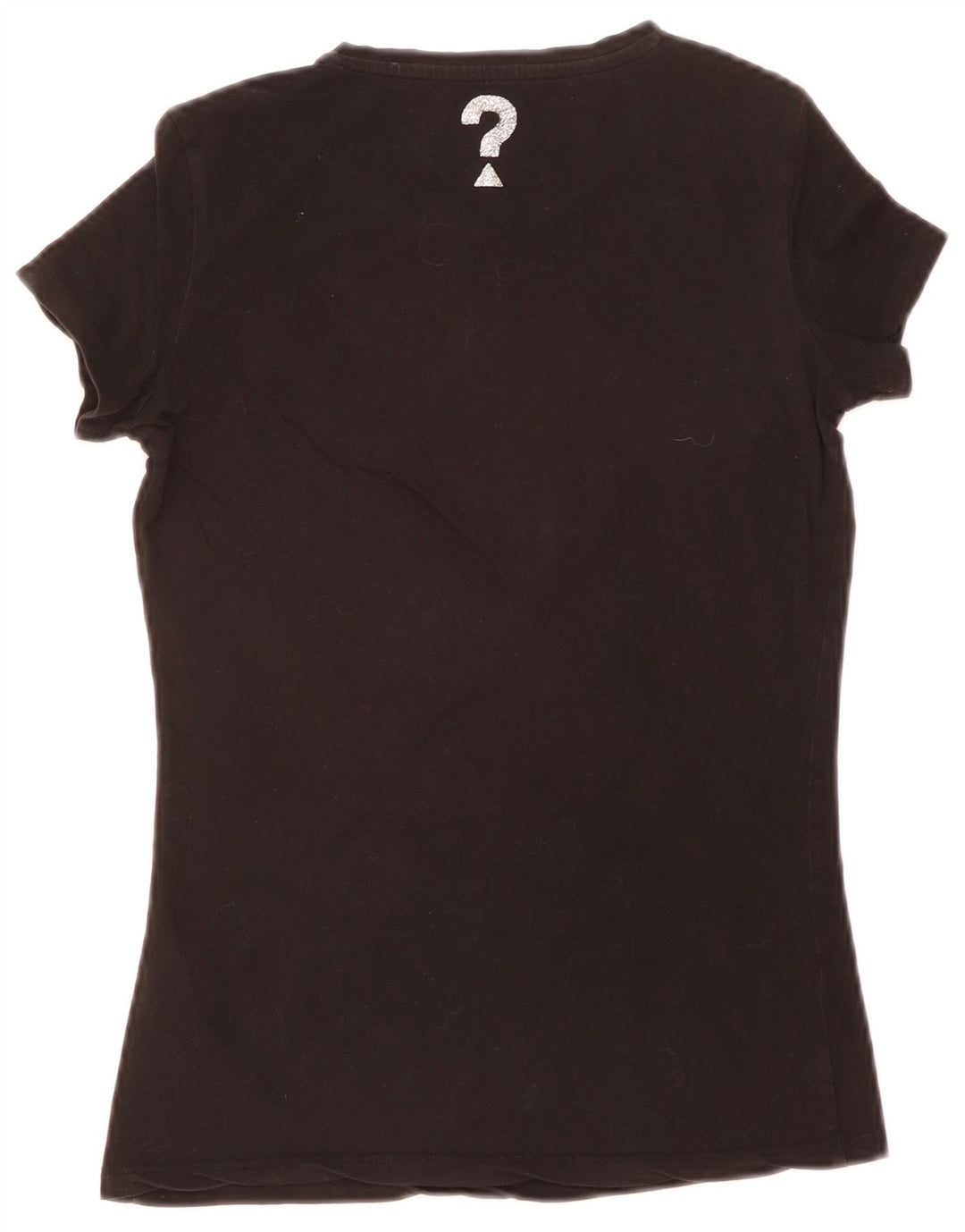 Женская футболка с рисунком Guess Top UK 8, маленькая черная