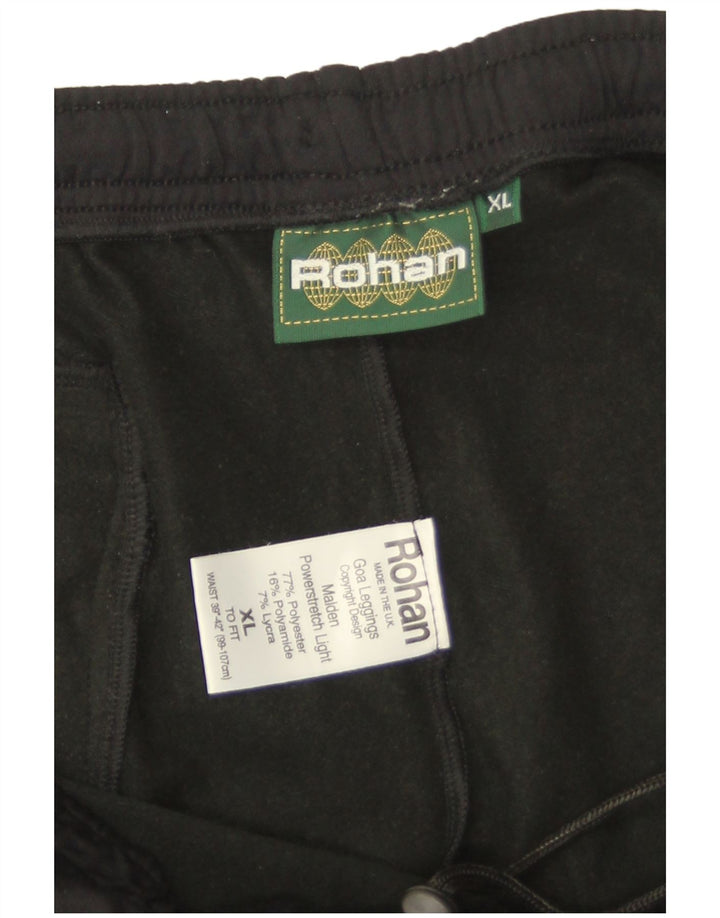 Мужские спортивные брюки Rohan XL, черный полиэстер