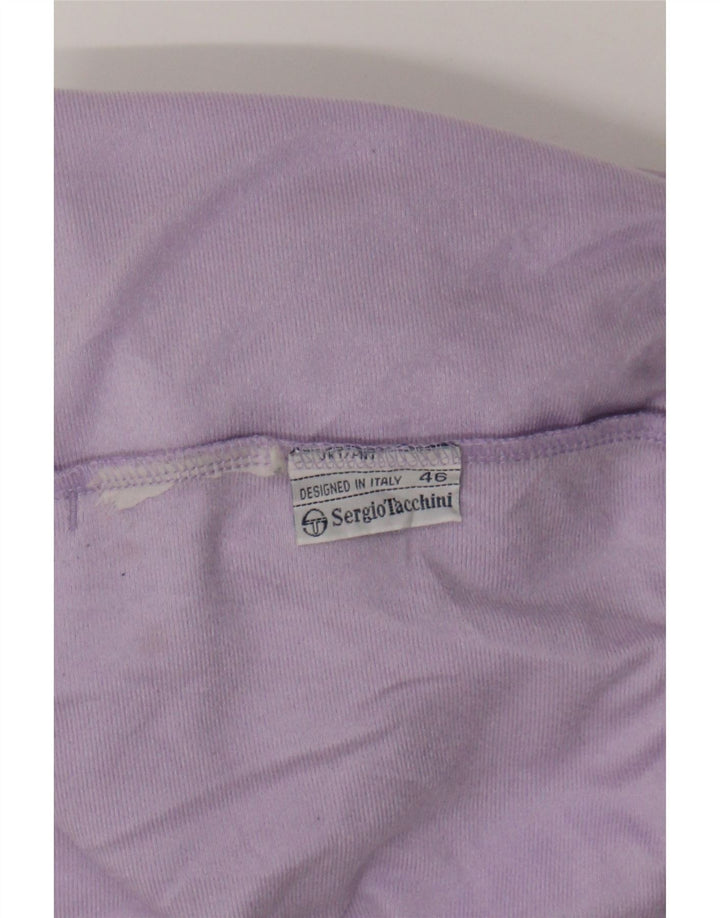 SERGIO TACCHINI Womens Tracksuit Trousers IT 46 Large Purple Vintage Sergio Tacchini and Second-Hand Sergio Tacchini from Messina Hembry 