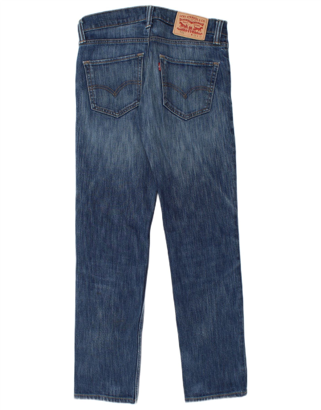 Мужские узкие джинсы Levi's 511 W28 L29 синие, хлопок