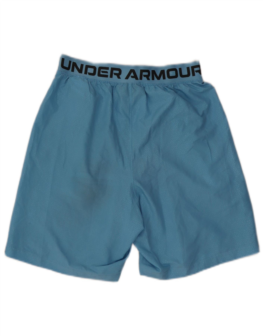 Мужские спортивные шорты с рисунком Under Armour, маленькие синие, полиэстер с геометрическим рисунком