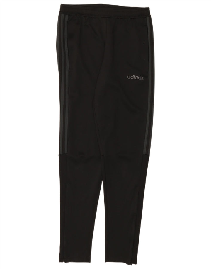 Мужские спортивные брюки Adidas Climalite, маленький черный полиэстер