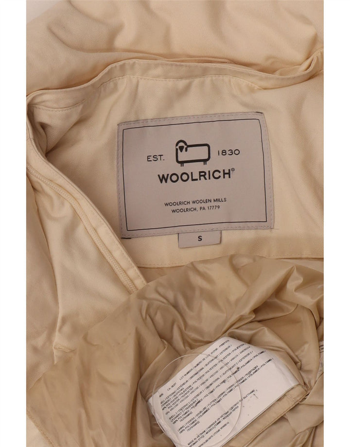 Женская стеганая куртка Woolrich UK 10, маленький размер, белый полиэстер