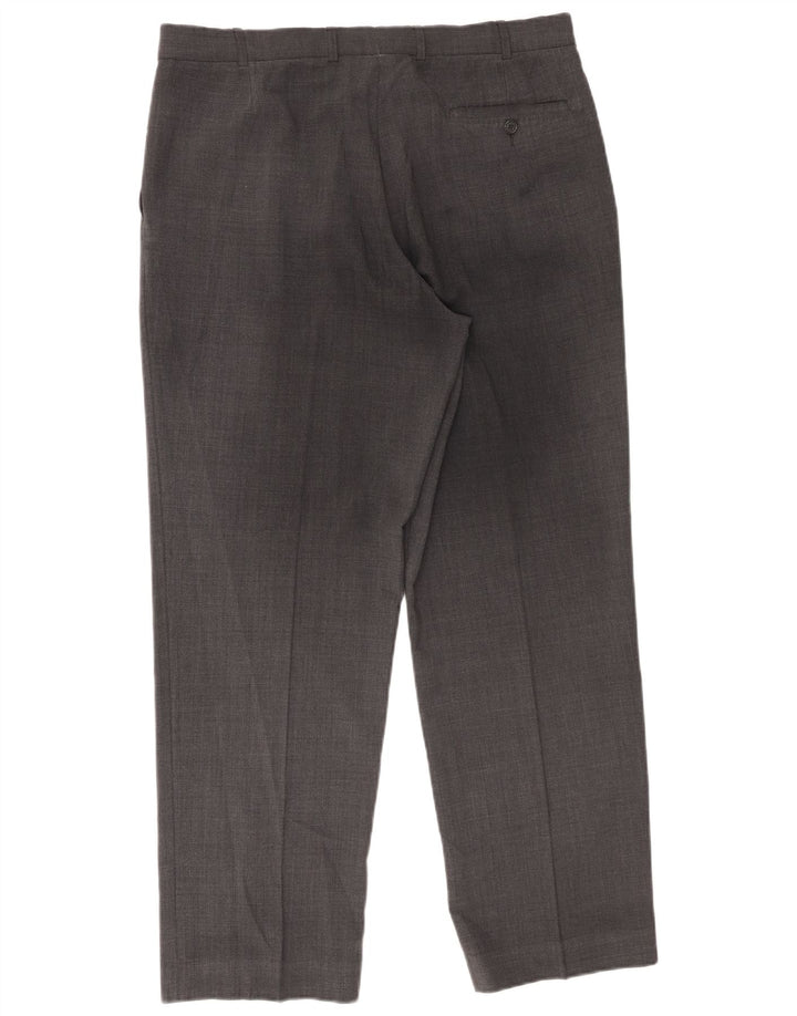 Мужские костюмные брюки Marks & Spencer W34 L28 серые