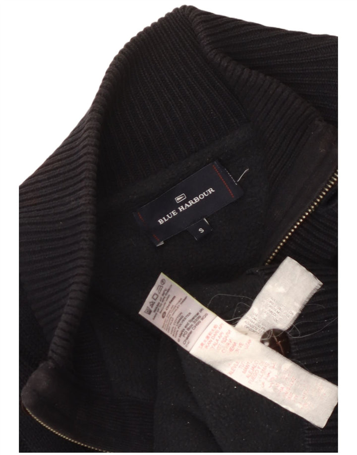 Мужской синий кардиган Marks & Spencer, маленький темно-синий хлопковый свитер