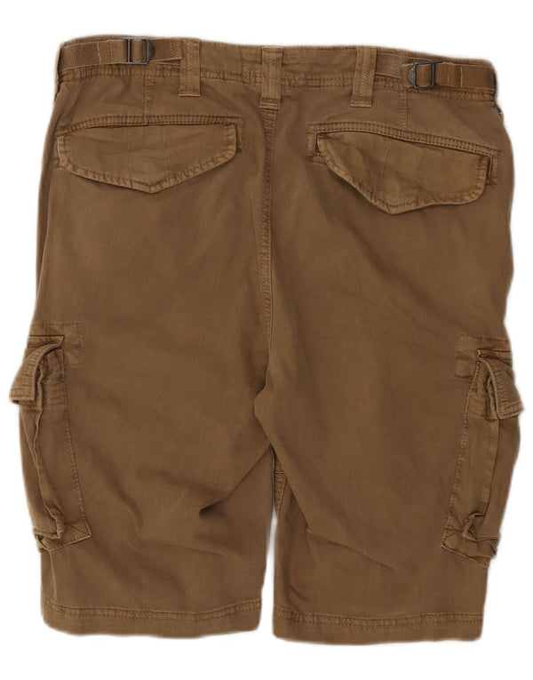 Мужские шорты карго Superdry W32, средний цвет хаки, хлопок