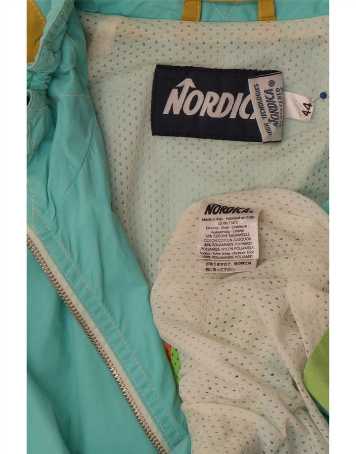 Женская дождевик Nordica IT 44, средний разноцветный хлопок с цветными блоками