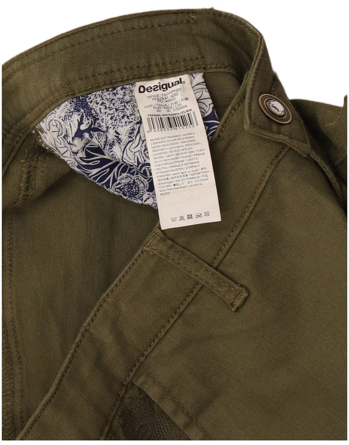 Женские узкие брюки карго Desigual EU 40 Medium W30 L29 Хаки