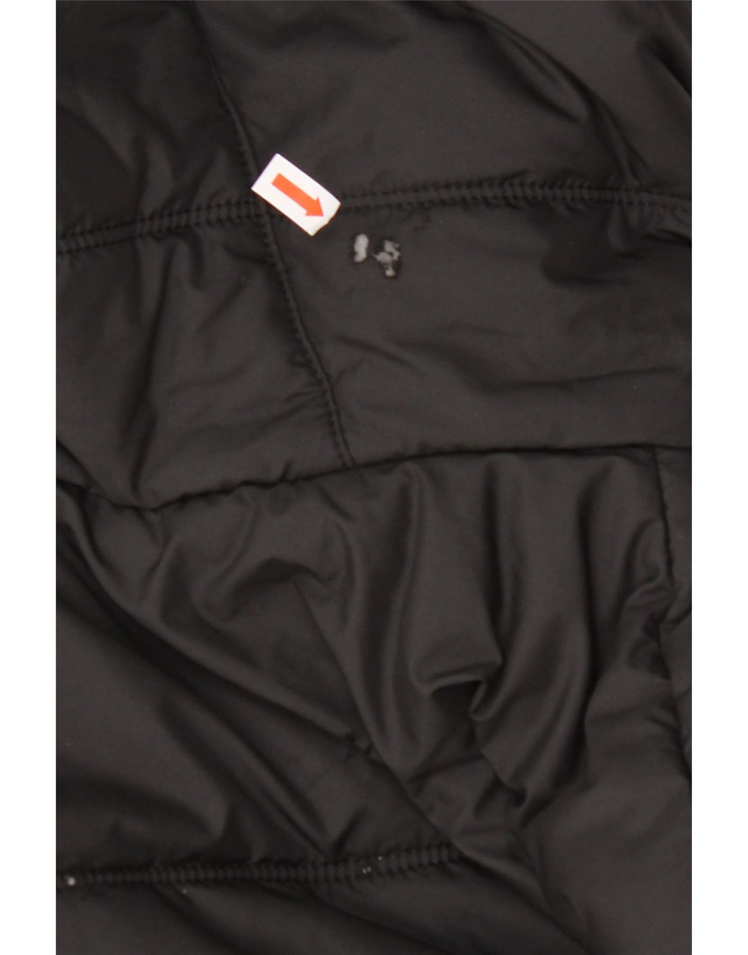 Мужская стеганая куртка с капюшоном JACK WOLFSKIN UK 40, средний черный полиэстер