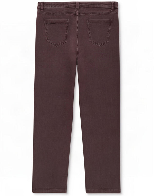 Женские прямые джинсы Marks & Spencer UK 22 3XL W42 L28 Коричневый хлопок