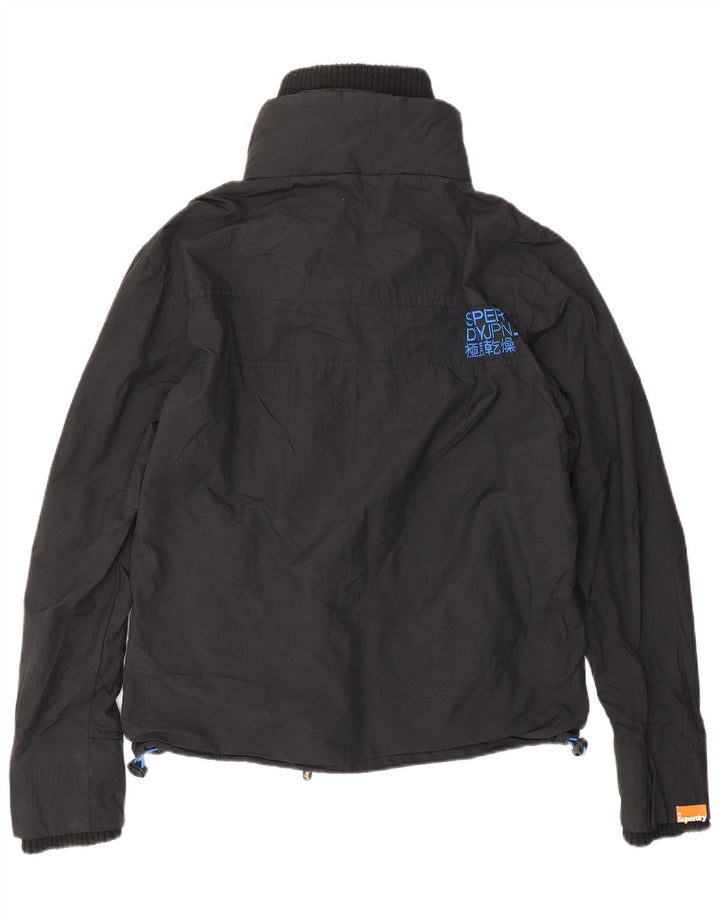 SUPERDRY Женская ветровка The Windcheater UK 14 Средний Черный