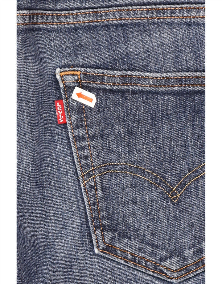 Мужские джинсовые шорты LEVI'S 502 W33, средний синий хлопок