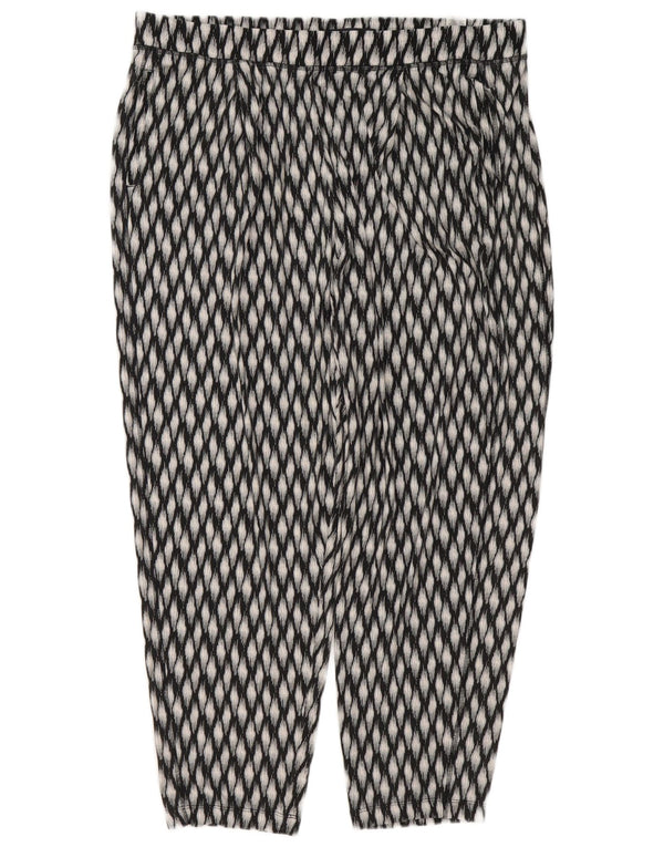 Marks & Spencer Womens High Waist Casual Trousers UK 20 2XL W40 L27 Black