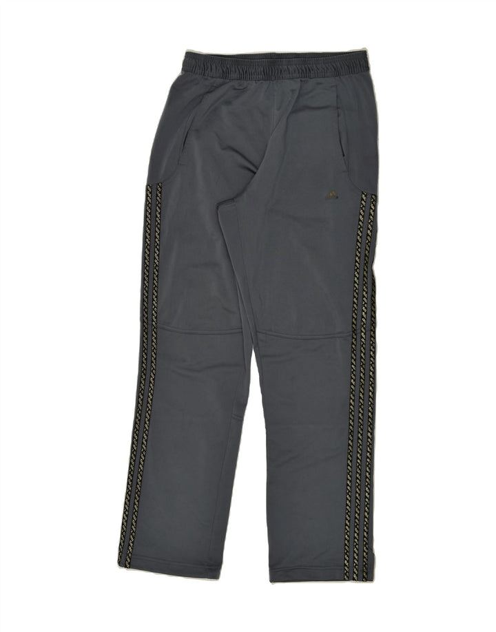 ADIDAS Mens Graphic Tracksuit Trousers UK 36/38 Small Grey Polyester Vintage Adidas and Second-Hand Adidas from Messina Hembry 