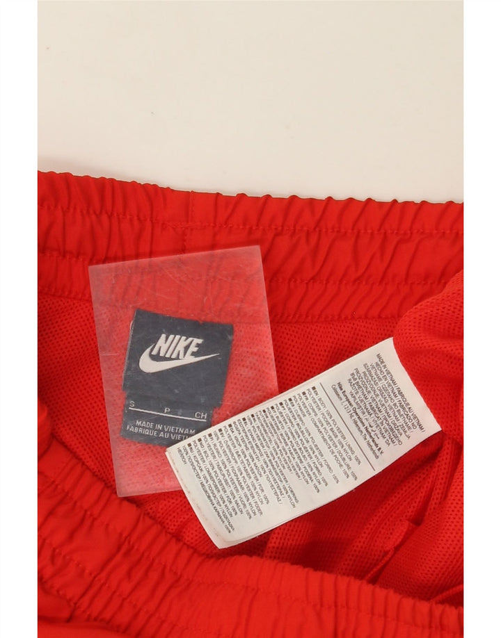 Мужские спортивные шорты NIKE с рисунком, маленькие красные, из полиэстера