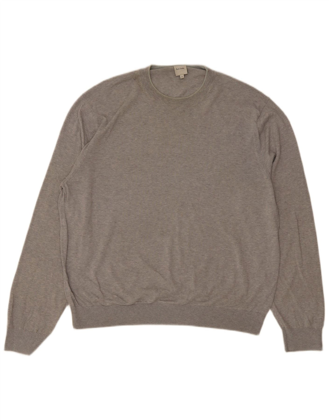 Мужской джемпер с круглым вырезом Paul Smith 2XL, серый хлопок