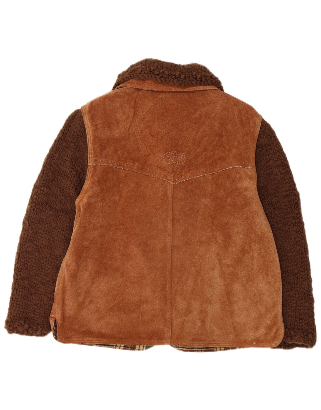Женская замшевая куртка Conbipel IT 44 Medium Brown Leather