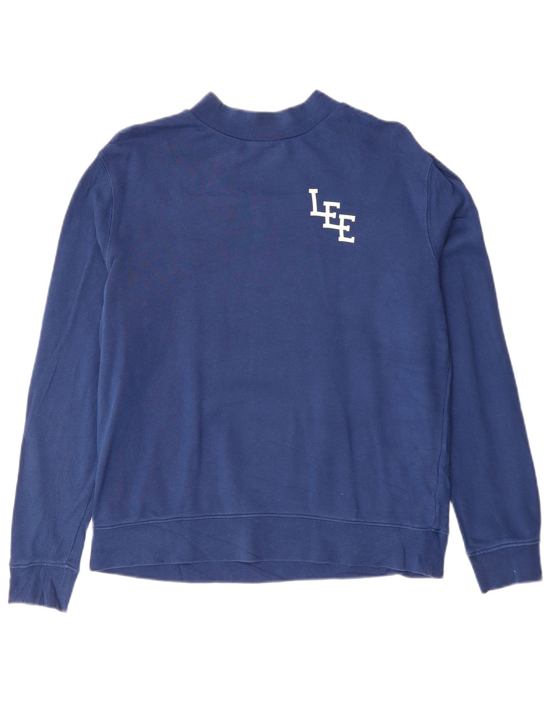 Женский джемпер-свитшот Lee стандартного кроя, Великобритания, 10 шт., маленький, темно-синий, хлопковый