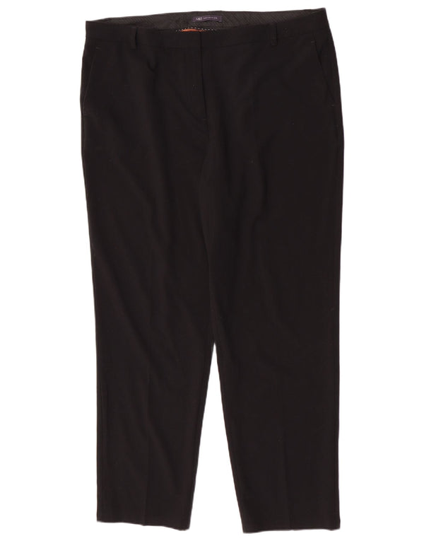 Женские узкие повседневные брюки Marks & Spencer UK 18 XL W38 L29 черные
