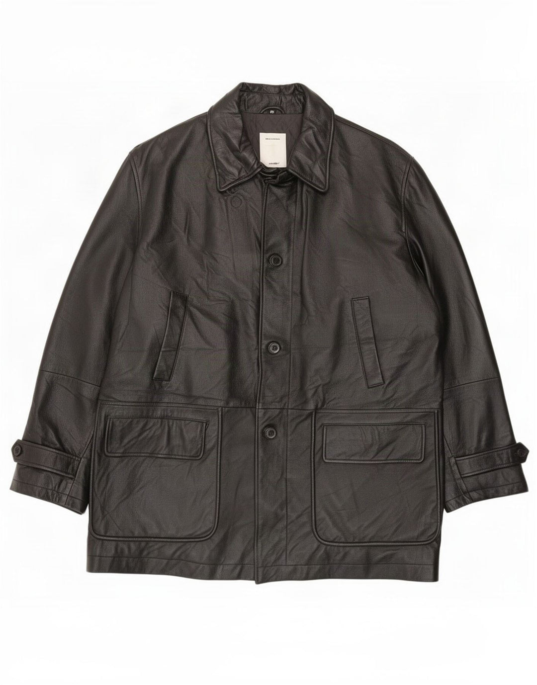 Куртка Мужская Кожаная Conbipel IT 54 XL Черная