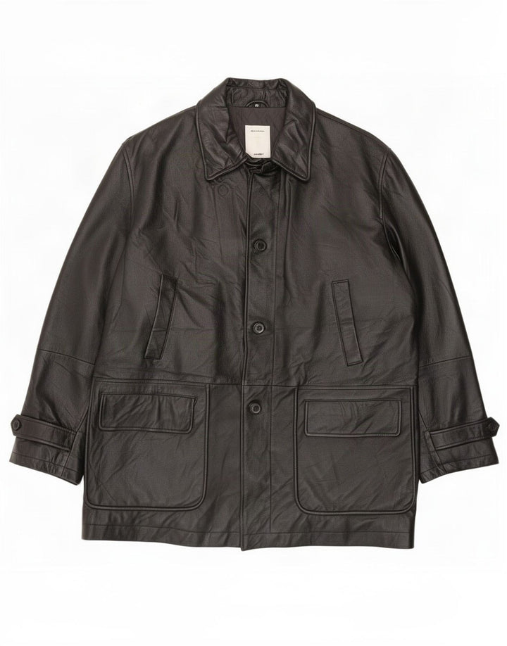 Куртка Мужская Кожаная Conbipel IT 54 XL Черная
