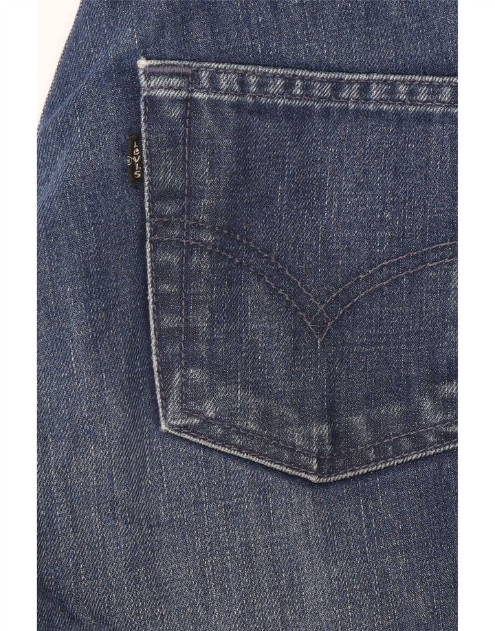 Женские джинсы-капри Levi's W25 L20, синие, хлопок