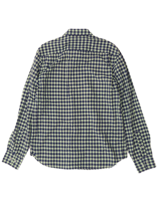 Мужская рубашка Massimo Dutti, большая зеленая клетка