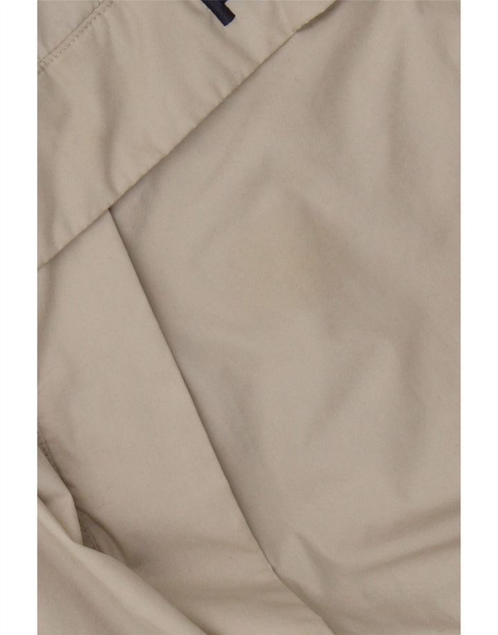 Мужской анорак с капюшоном Kickers UK 40, большой, бежевый, полиэстер