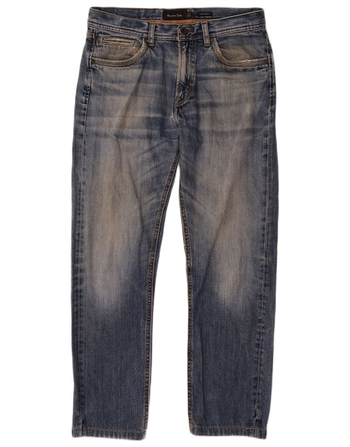 Мужские прямые джинсы Massimo Dutti EU 40 Medium W31 L28 Синие