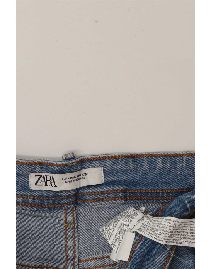 Мужские джинсовые шорты Zara EU 42, большие, W32, синие, хлопок