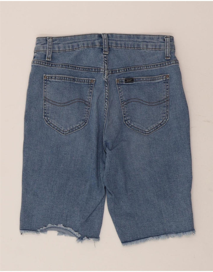 Женские джинсовые шорты Lee US 6 Medium W28 Синие, хлопок