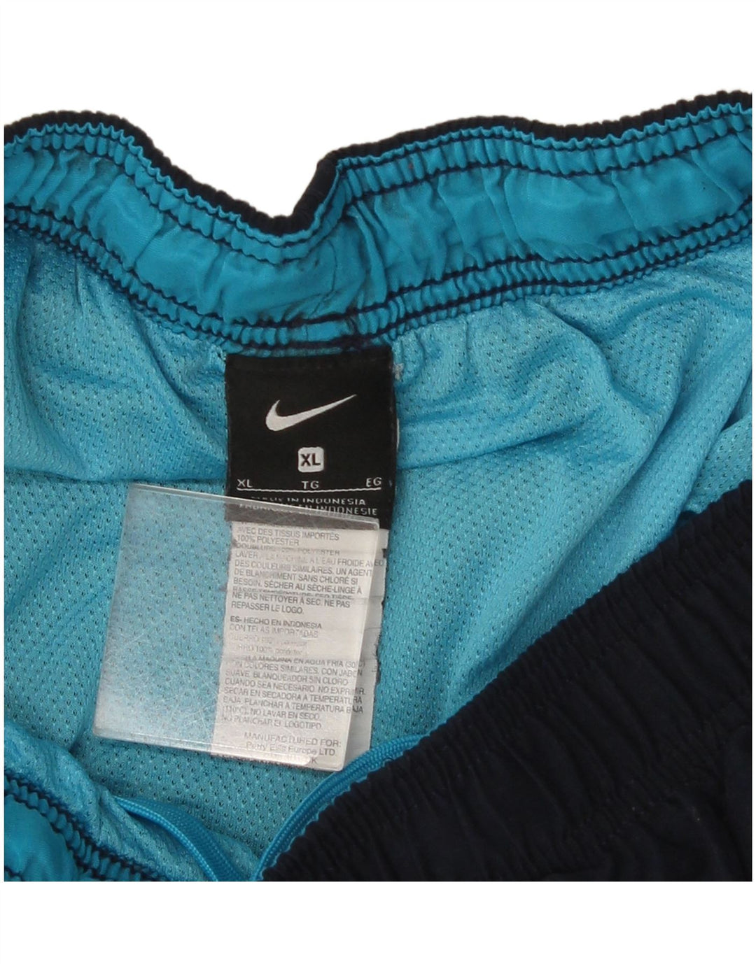Спортивные шорты Nike для мальчиков 13–14 лет XL, темно-синий, полиэстер