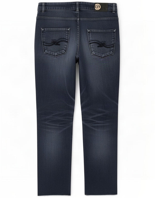 Trussardi Женские узкие джинсы W30 L26, синий хлопок