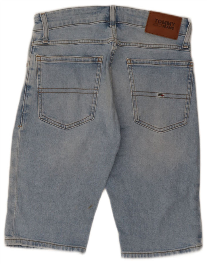 TOMMY HILFIGER Женские джинсовые шорты W28, средний синий, хлопок