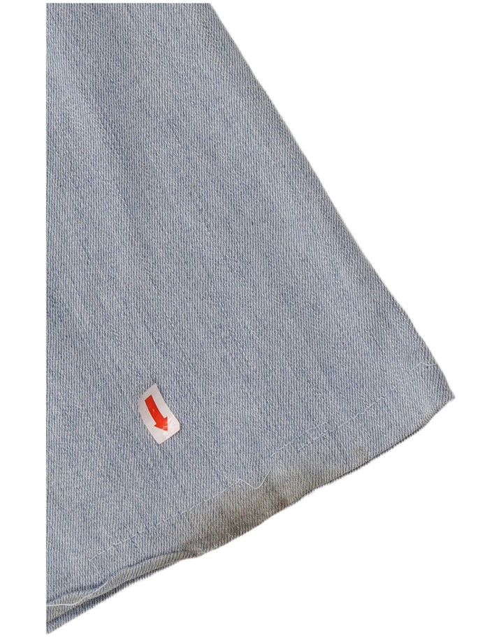 LEE Womens Star Bootcut Jeans W34 L29  Blue Cotton