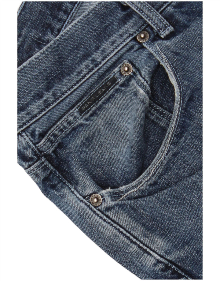 Мужские прямые джинсы Gant W40 L32, синий хлопок