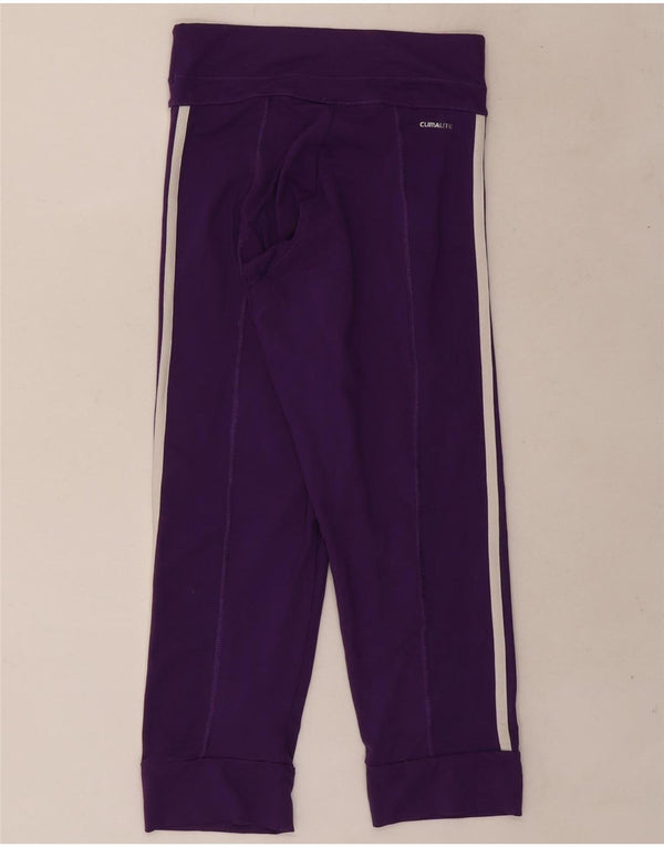 Женские леггинсы Adidas Climalite UK 0/2 2XS Фиолетовый полиэстер