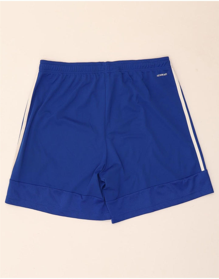 Мужские спортивные шорты Adidas Aeroready, большие синие, полиэстер