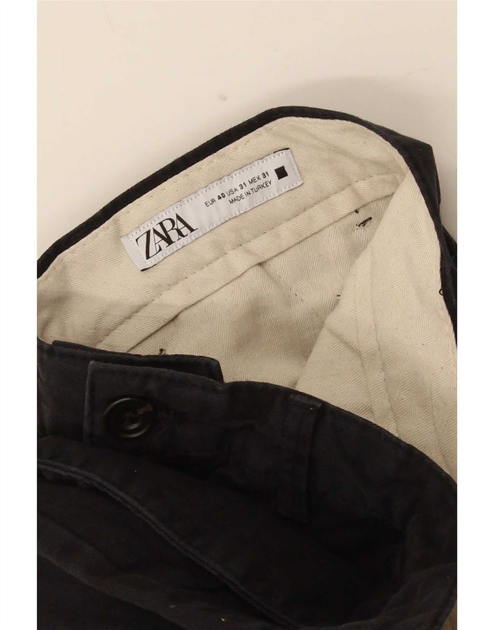Джинсы мужские узкие Zara EU 40 Medium W30 L28 черные