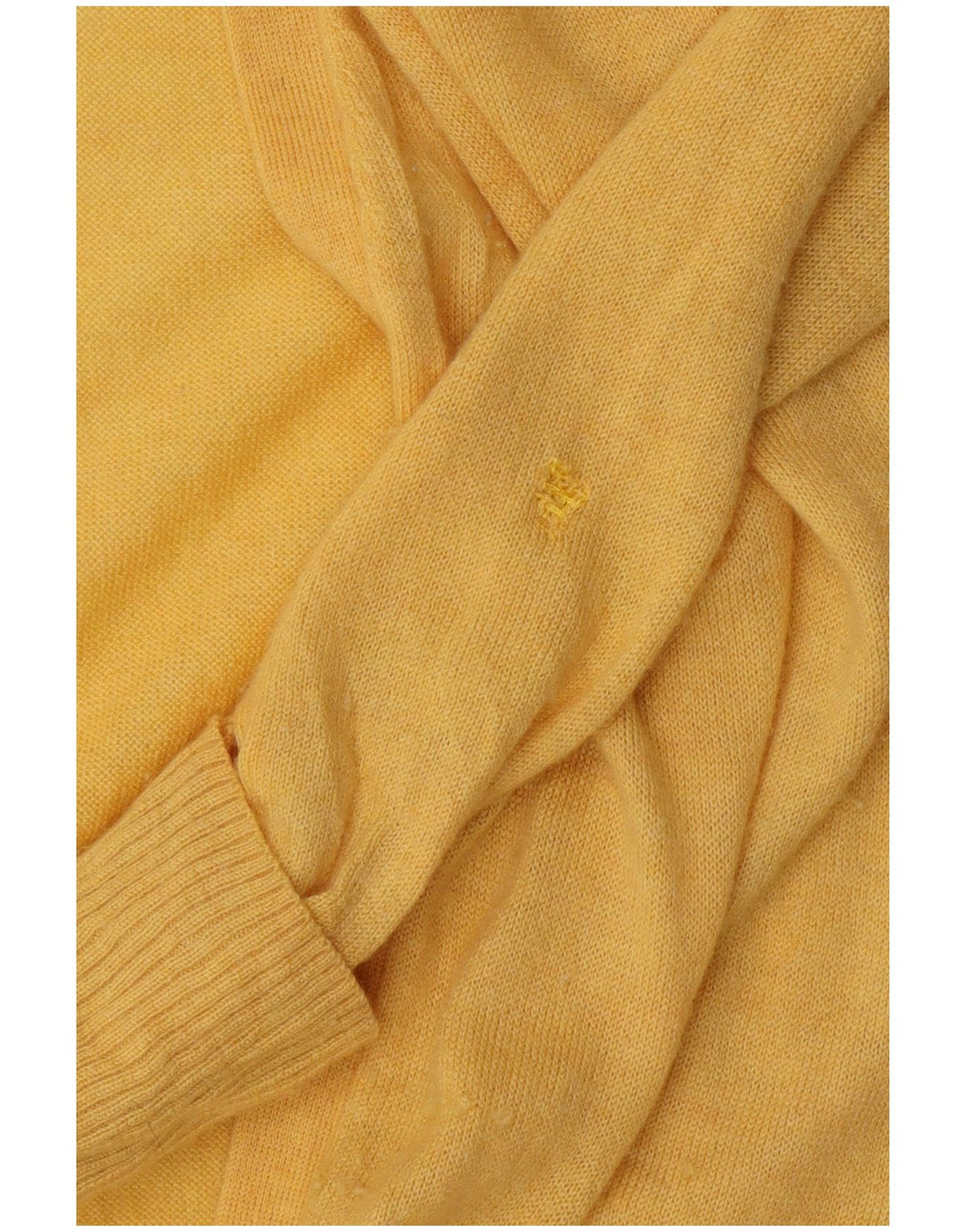 Женский удлиненный открытый кардиган FAT FACE, Великобритания 14, средний желтый цвет, шерсть