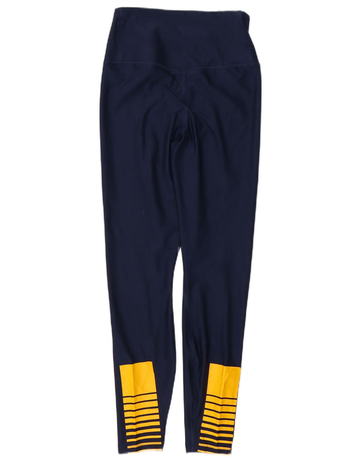 Женские леггинсы NIKE Dri Fit UK 12, средний темно-синий, полиэстер