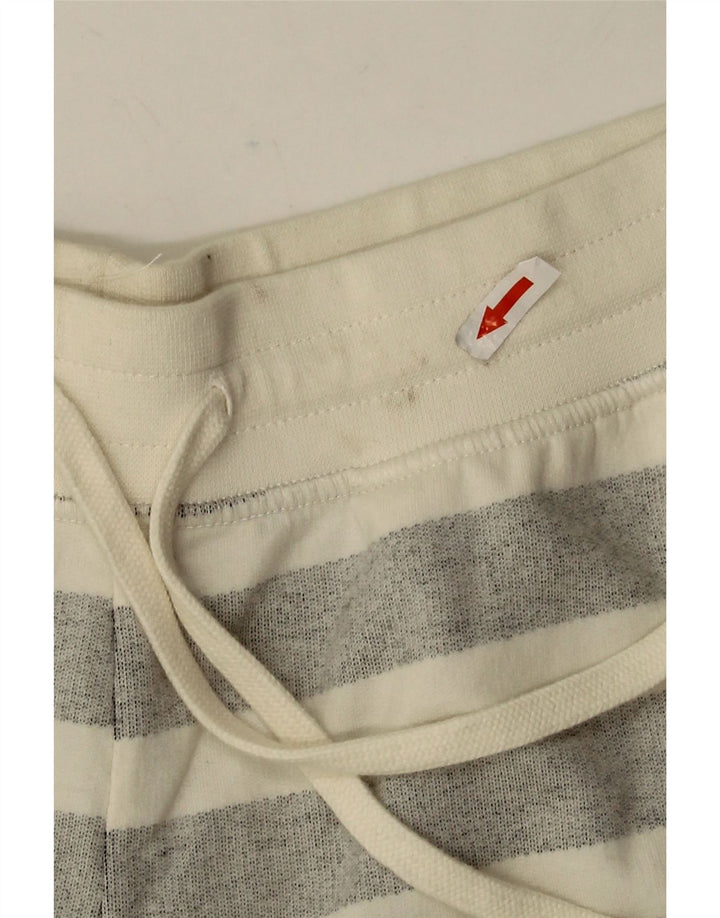 Мужские спортивные шорты Zara XL, хлопок в серую полоску