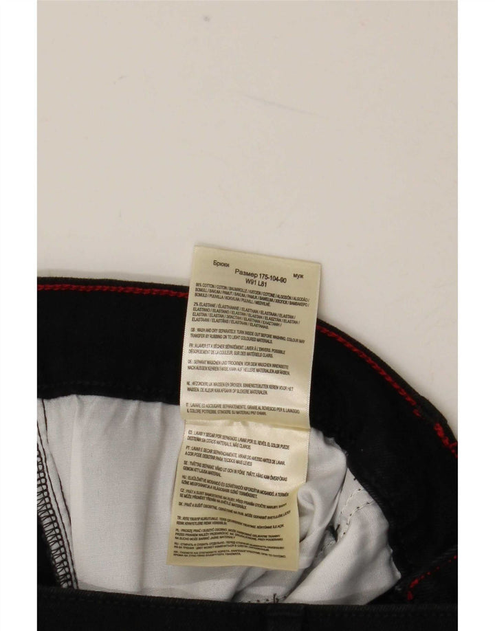 Женские прямые джинсы Wrangler W36 L32 черного цвета, хлопок