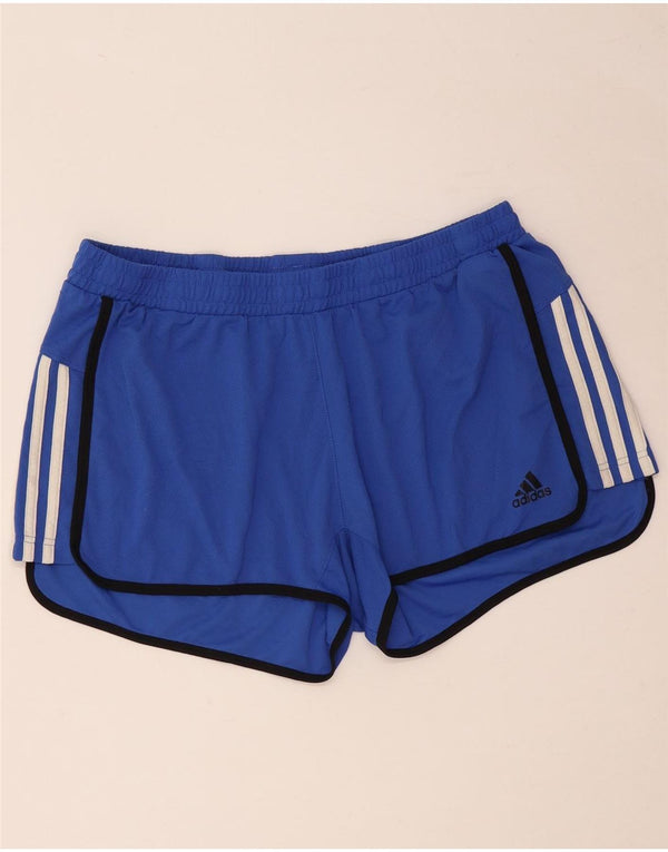Женские спортивные шорты ADIDAS Climalite UK 20/22 XL, синие, полиэстер
