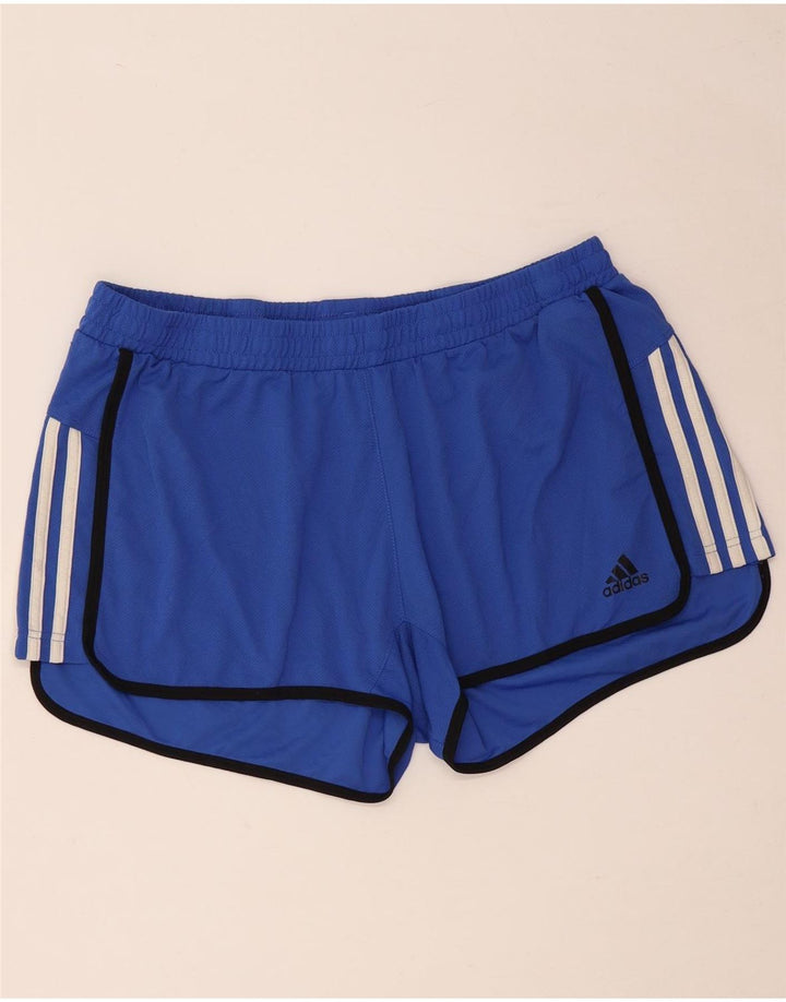 Женские спортивные шорты ADIDAS Climalite UK 20/22 XL, синие, полиэстер