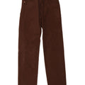 LEVI'S Boys Straight Jeans 8-9 Years W22 L27 Brown Cotton