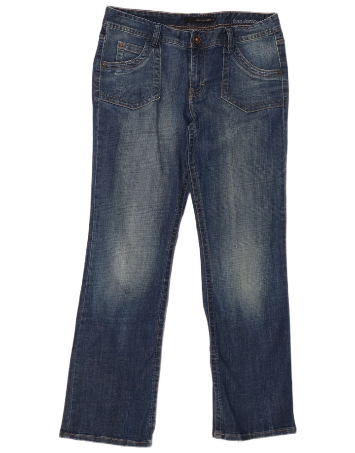 Женские джинсы Bootcut CALVIN KLEIN США 14 XL W34 L31 Синие хлопковые