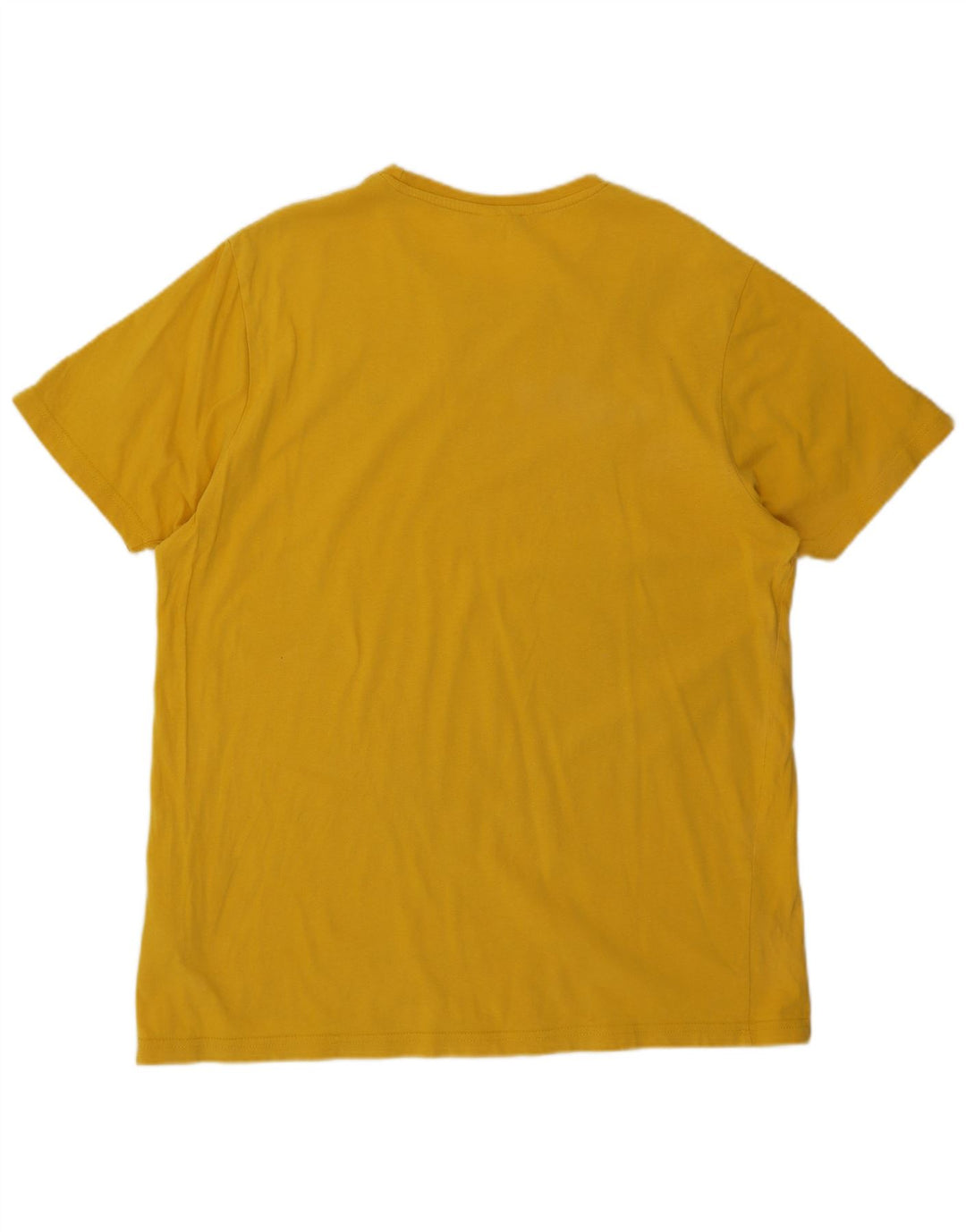 Ellesse Мужская футболка из хлопка среднего желтого цвета